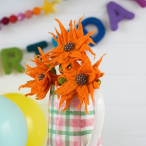 Felt Sunflower
