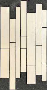 Wave Bianco Mosaic - Each