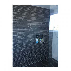 Size 315x482: Wave Nero Mosaic - Each