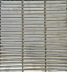 Size 28 2x29 4: KitKat Metal Silver Mosaic  -Sheet