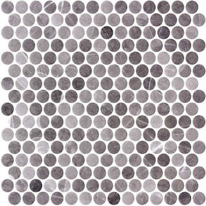 Size 28 4x28 7: PENNY GRAFITO MATTE 19mm - Sheet - Made In Italy