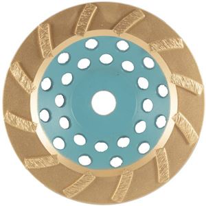 Size 100mm: Cup Wheel | TURBO SPIRAL | GOLD | #25