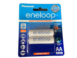 Barcode Scanner: 2X 2000mA AA Rechargeable Batteries for Socket Mobile S700 Scanner