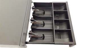 330mm Wide Cash Draw - compact with plastic exterior