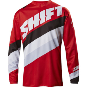 Shift Clearance: SHIFT WHIT3 TARMAC JERSEY [RED] L