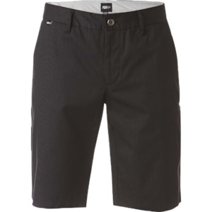 ESSEX PINSTRIPE SHORTS [BLACK]