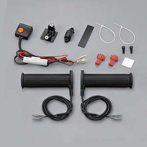 Road Grips: Daytona 4-Level Heated Grips - 1" Bars