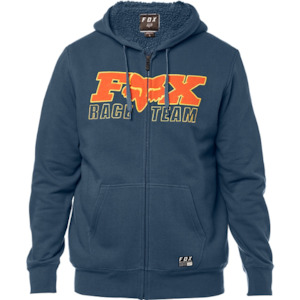 FOX RACE TEAM SHERPA ZIP HOOD [NAVY]