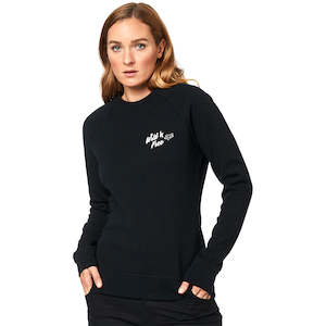 Merchandise: FOX WOMENS WILD N FREE CREW FLEECE [BLACK