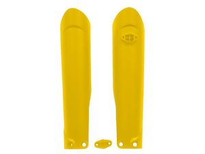 FORK PROTECTORS RTECH YELLOW HUSQVARNA FC250 FC350 FC450 TC125 TC250 2015
