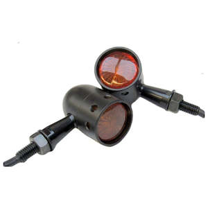 Hand Guards: INDICATOR BLACK ORANGE LENS