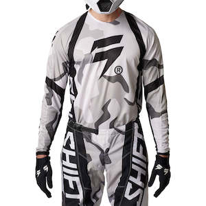 Shift: SHIFT WHITE LABEL JERSEY POSN CAMO [WHITE CAMO]