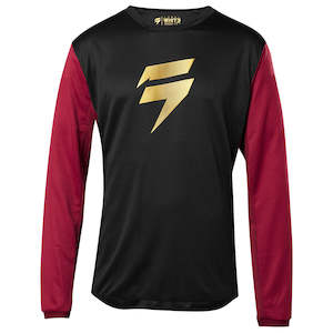 YOUTH WHIT3 MEXICO JERSEY LE [BLACK/RED]