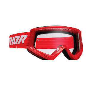 Thor: GOGGLES S26 THOR MX COMBAT RACER RED/WHITE