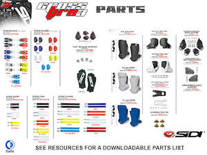 Sidi: SIDI Crossfire 3 MX Boots - Parts