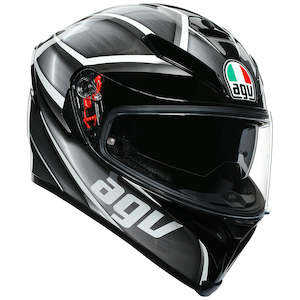 Accessories: AGV K5 S [TEMPEST BLACK/SILVER]