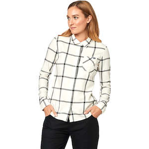 Womens Tops: FOX WOMENS ROOST FLANNEL [BONE]