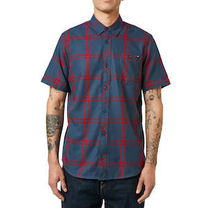 FOX BRAKE CHECK SS WOVEN [NAVY]