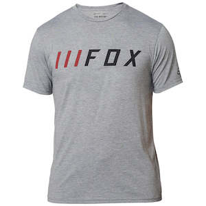 Mens Tops: FOX DOWN SHIFT SS TECH TEE [HEATHER GRAPHITE] XXL