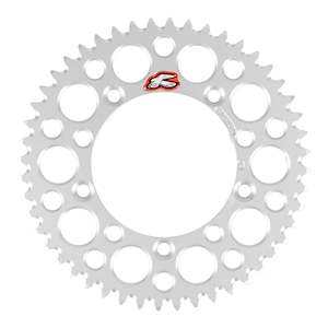 Renthal Rear Sprocket 48T Alloy 7075-T6 Grooved - Silver (KTM, Husqvarna)