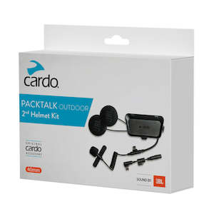 Cardo: Cardo Packtalk OUTDOOR - 2nd Helmet Kit