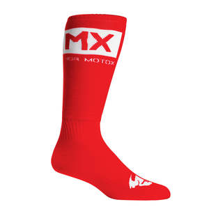 Thor: THOR MX SOCKS RED/WHITE