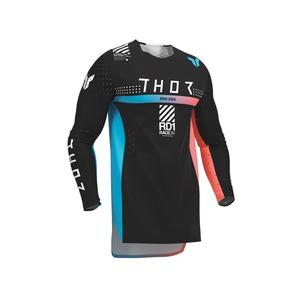 Thor: THOR MX JERSEY YOUTH SPORTMODE SYNTH BLACK