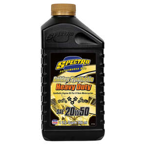 SPECTRO Heavy Duty Golden Full Synthetic Engine Lubricant 20w50