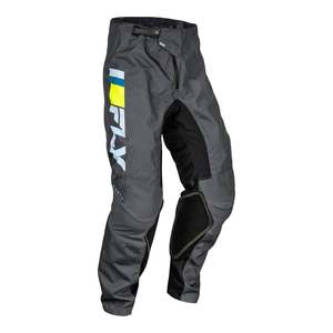 FLY Racing Kinetic Prix Pants - Ice Grey / Charcoal / Hi-Vis