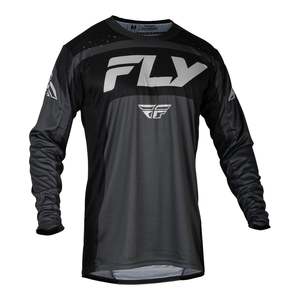 Fly: FLY Racing Lite Jersey - Charcoal / Black