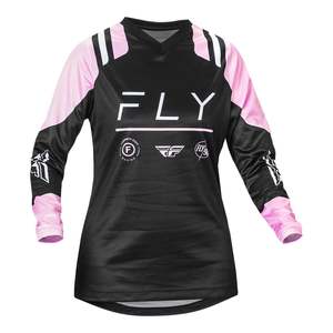 Fly: FLY Racing - Womens F-16 Jersey - Black / Lavender
