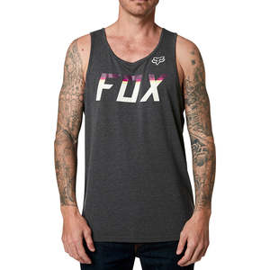 Merchandise: FOX ON DECK TECH TANK [HEATHER BLACK]