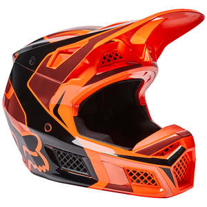 Fox: FOX V3 RS MIRER HELMET ECE [FLO ORANGE] L