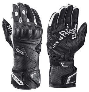 Ixon: Ixon THUNDER AIR Glove Black/White - Sport Leather