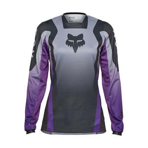 Fox 1: FOX WOMENS 180 LEAN JERSEY [DARK PURPLE]