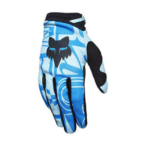 Fox 1: FOX WOMENS 180 RACE SPEC GLOVES [LIGHT BLUE]