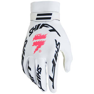 Shift: SHIFT BLACK LABEL GLOVES [WHITE/BLUE]