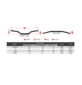 Handlebars: SCAR Handlebars S2 7/8'