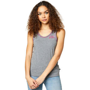 Womens Tops: FOX WOMENS LAPPED TANK [HEATHER GRAPHITE]