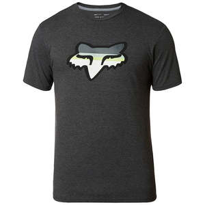 Mens Tops: HEAD STRIKE SS TECH TEE [HEATHER BLACK]