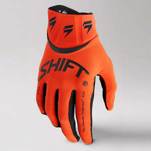 Fox 1: SHIFT YOUTH WHITE LABEL BLISS GLOVES [BLOOD ORANGE]