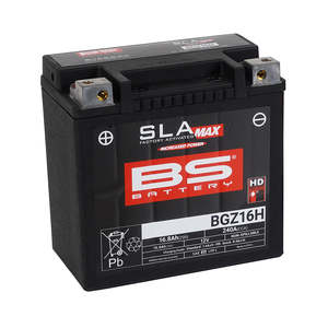 Batteries And Chargers: BS BATTERY BGZ16H *MAX* SLA - INCREASED POWER (YTX14H-BS YTX14-BS)