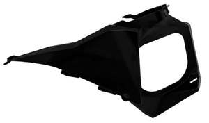 Dirt Plastics: AIR BOX SIDE PANEL RTECH BLACK HUSABERG TE KTM EXC EXC-F SX SX-F