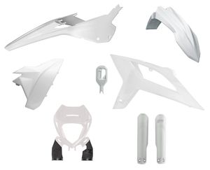 Plastics Kit Rtech 6 Piece White Beta 125rr 200rr 250rr 300rr 350rr 390rr 430rr &hellip;