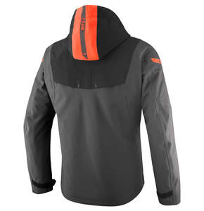 Ixon: Ixon BURNING Jacket Ant/Blk/Bright Red - Urban/Roadster