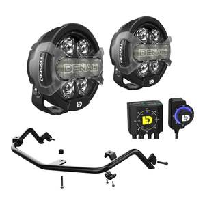 Lights: Denali D7 Lighting Bundle - Kawasaki KLR 650 S '22+