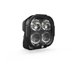 Lights: Denali DL4 Driving Light with DataDim Technology - 4-LED Beam