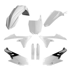 Dirt Plastics: Polisport Full Kit - YZ250F ('14-'18) / YZ450F ('14-'17) - White