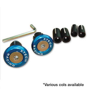 Handlebar And Control: X-TECH MX Bar End Caps - Various Cols