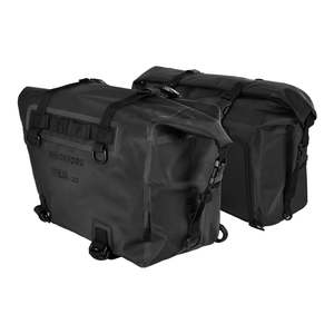 Side Cases: Oxford Panniers Aqua P32 - Black(pair)